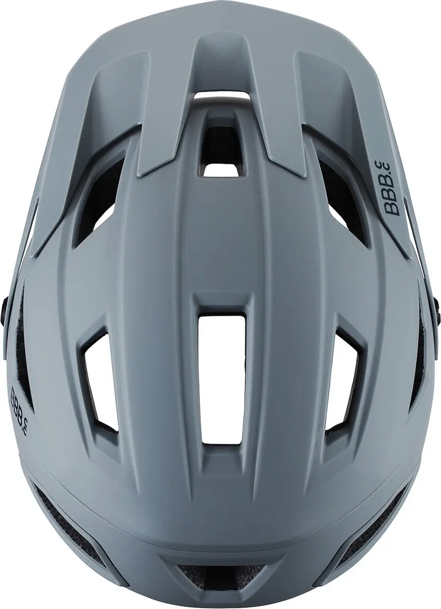 BBB Cycling Shore BHE-59 Fietshelm - Mat Grijs - Maat L - afbeelding 6 van 6