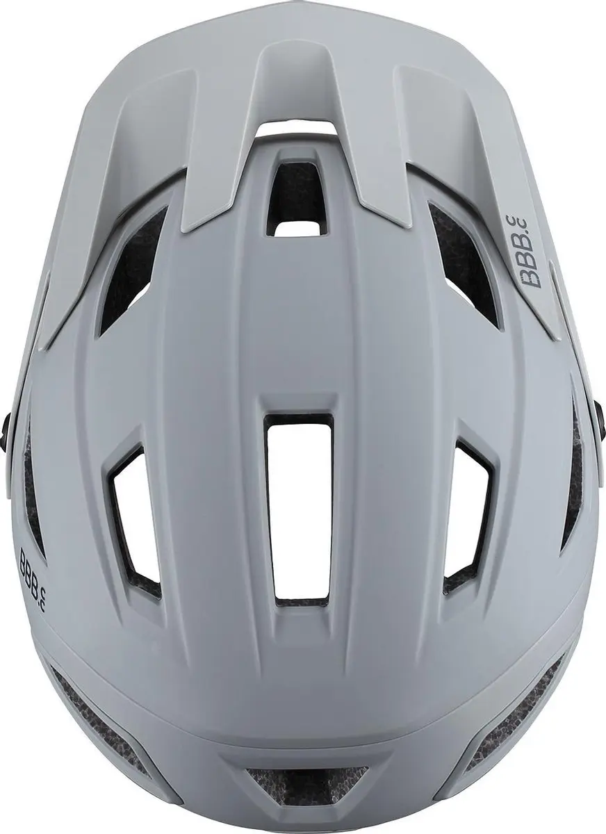 BBB Cycling Shore BHE-59 Fietshelm - Mat Grijs - Maat L