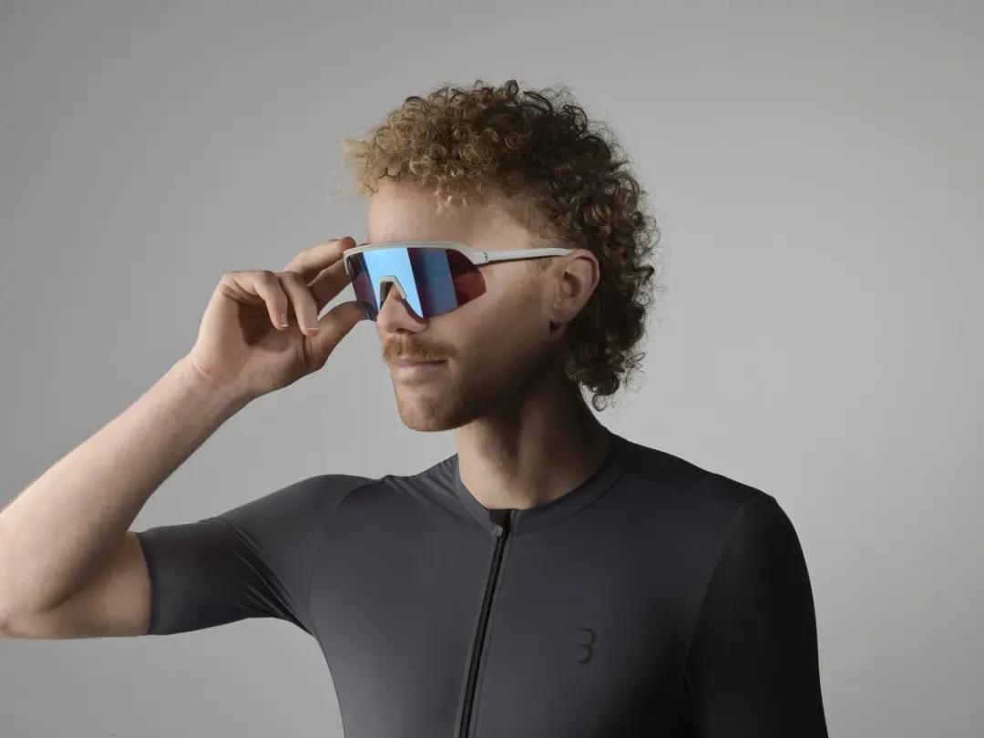 BBB Cycling Valor Flux BSG-81 Fietsbril - Mat Grijs/Blauw