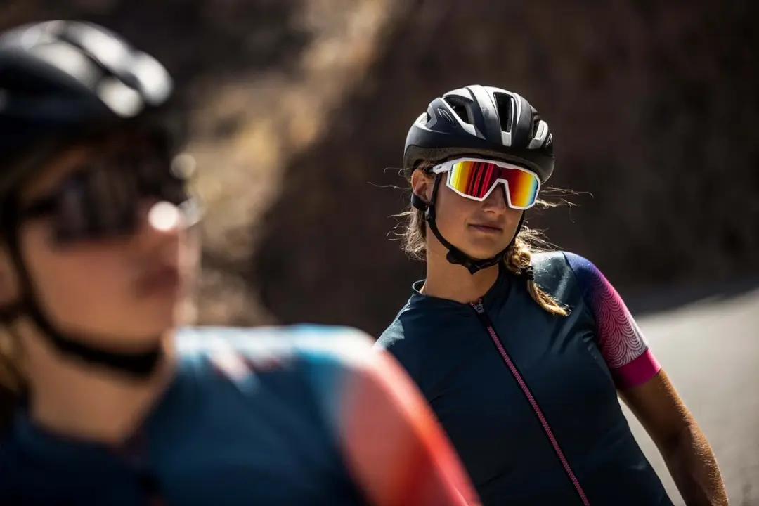 Rogelli Recon Fietsbril - Wit/Koraal