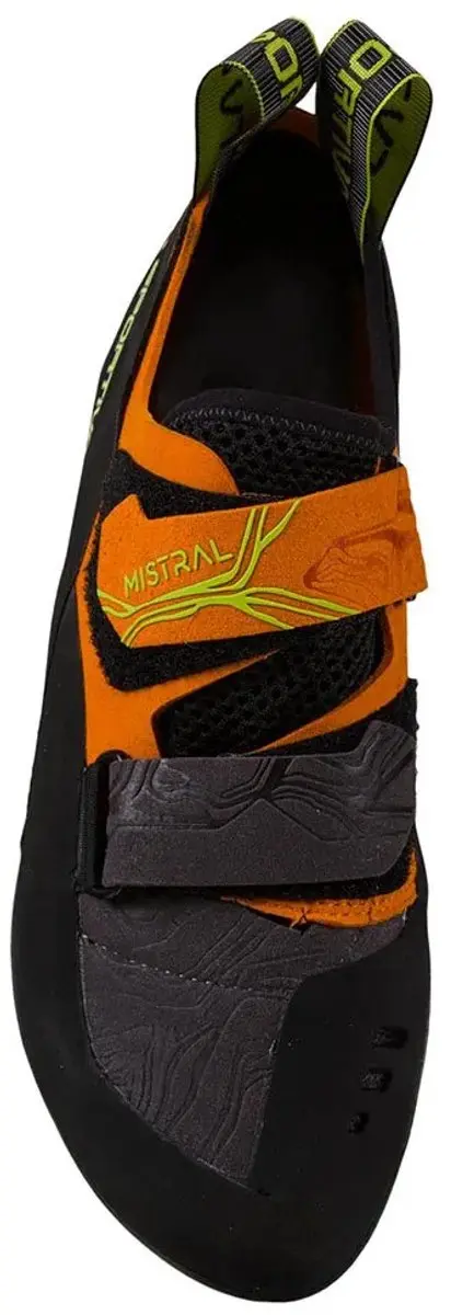 La Sportiva Mistral Klimschoenen 38 - Hawaiian Sun/Lime Punch