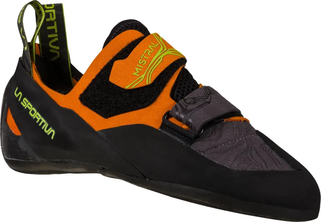 La Sportiva Mistral Klimschoenen 38 - Hawaiian Sun/Lime Punch