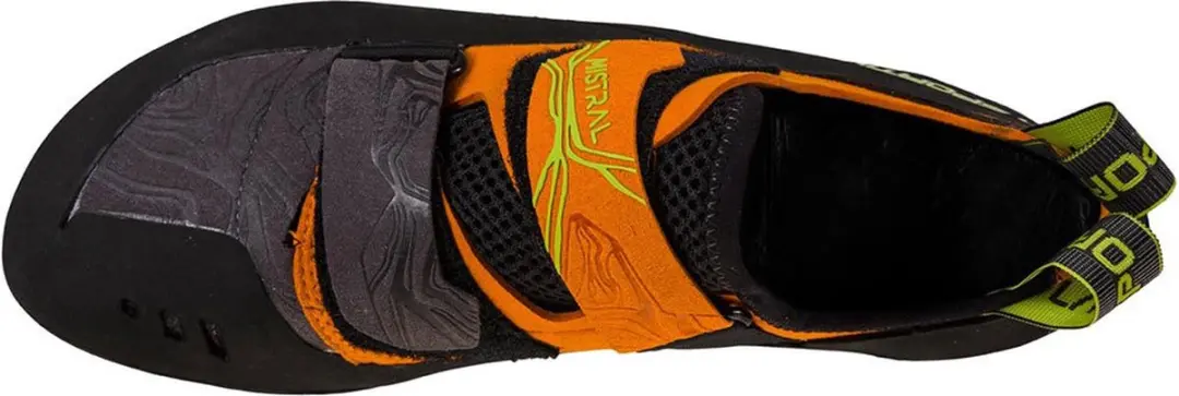 La Sportiva Mistral Klimschoenen 38 - Hawaiian Sun/Lime Punch