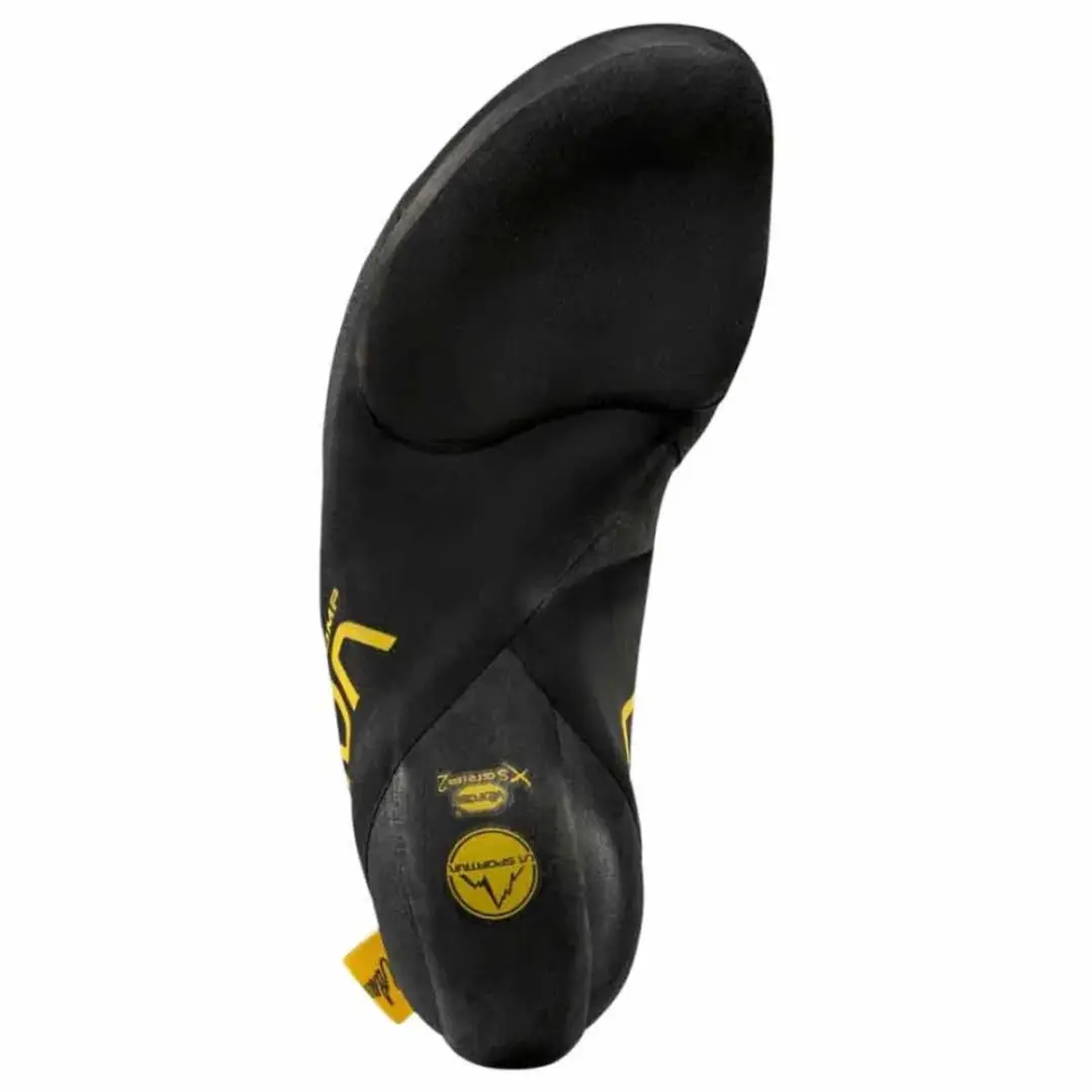 La Sportiva Ondra Comp Klimschoenen 38.5 - Zwart/Geel