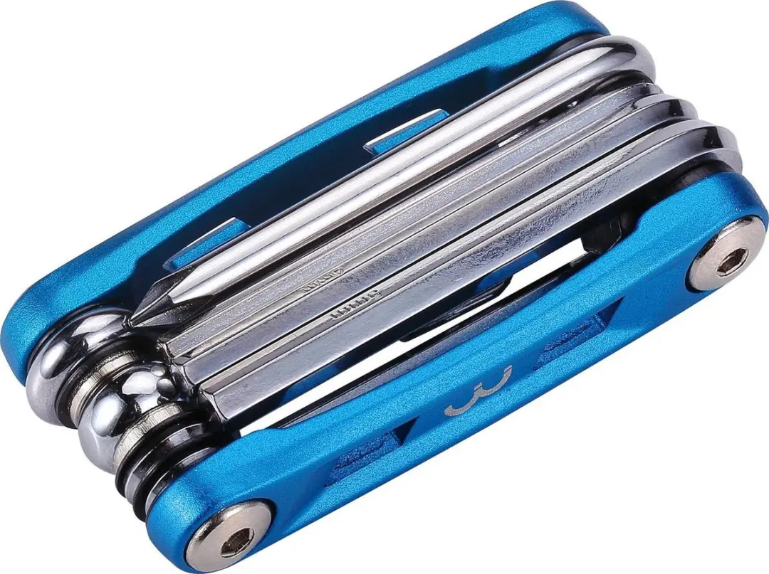 BBB Cycling PrimeFold S BTL-48S Fietsgereedschapset - 9 Functies - Zilver