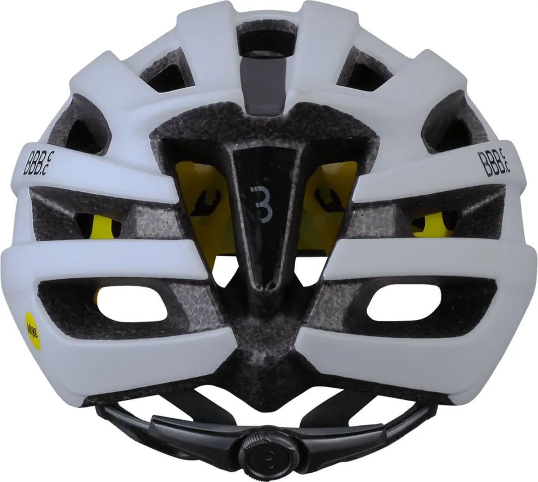 BBB Cycling Hawk MIPS BHE-153 Wielrenhelm - Mat Wit - Maat M