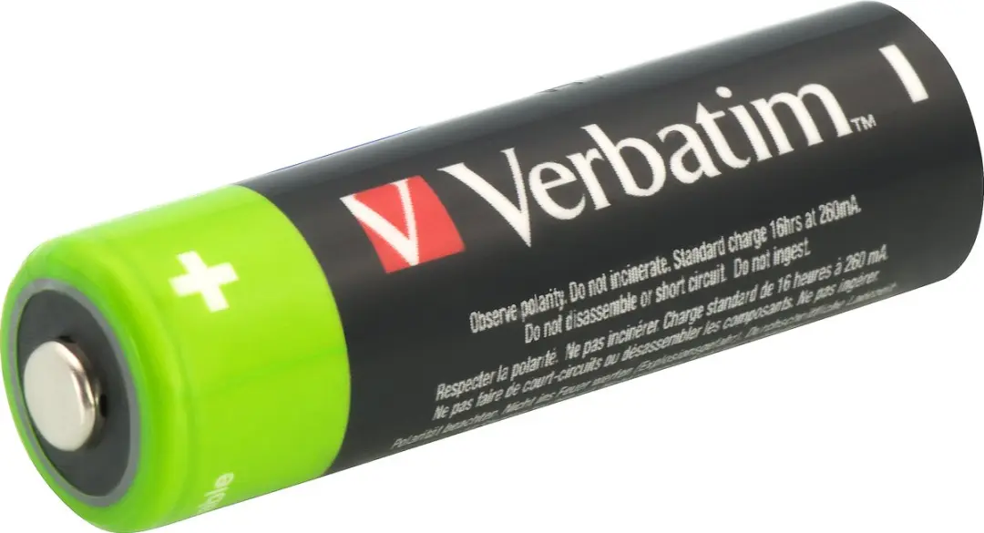 Verbatim AA 2500mAh NiMH Accu - 4 Stuks