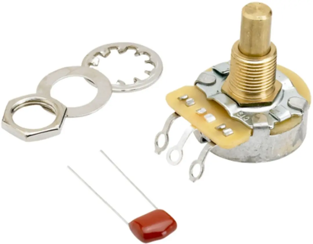 Fender Potentiometer 500 Kohm Solid Shaft