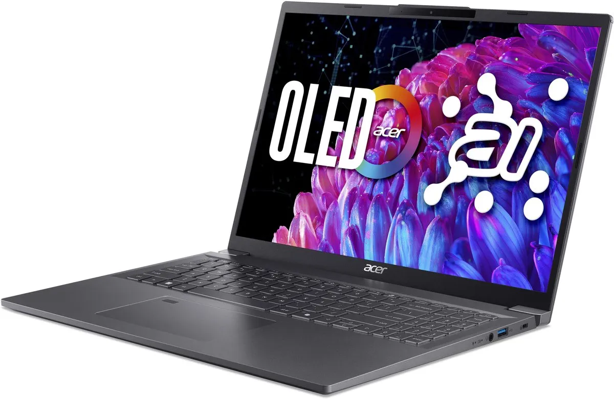 Acer Aspire 16 A16-71M-7138 Laptop - 16" 2K OLED - Core Ultra 7 - 32GB/1TB - Grijs