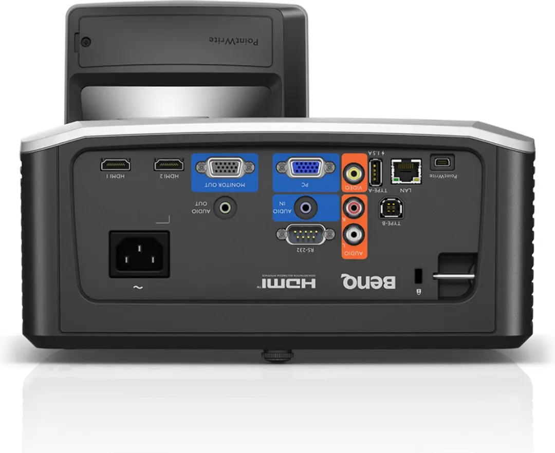 BenQ 9H.JKT77.24E Projector - FHD - 2x HDMI/2x VGA - Wit/Zwart - afbeelding 4 van 6