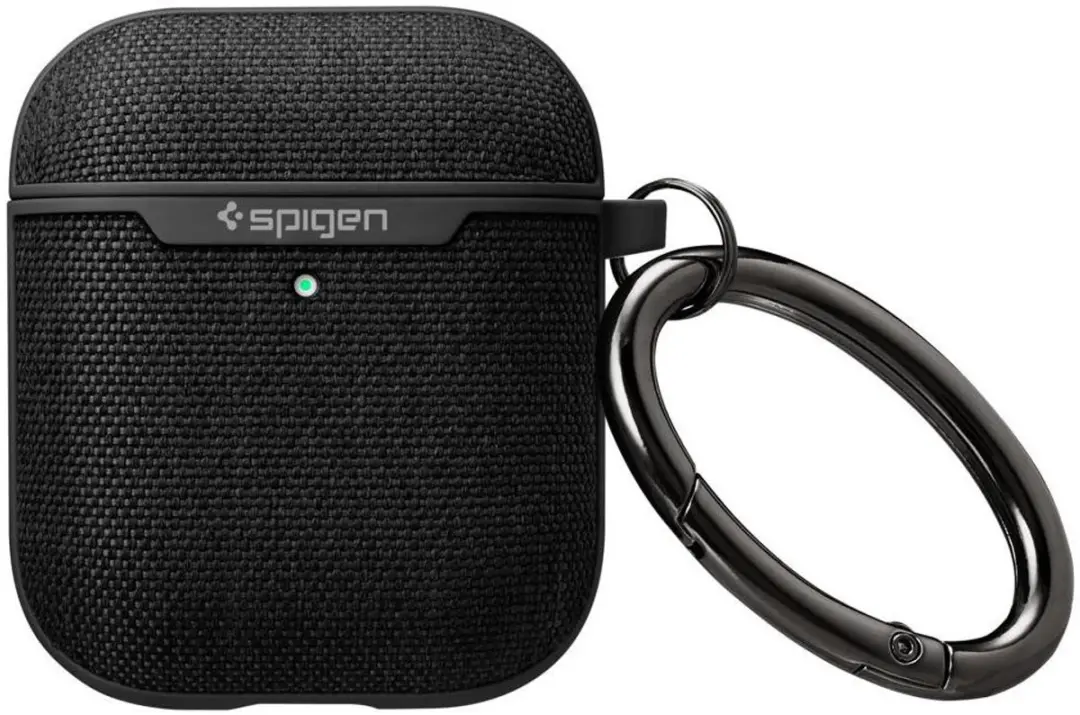 Spigen Urban Fit Hoesje AirPods 1/2 - Zwart - Karabijnhaak - afbeelding 3 van 6