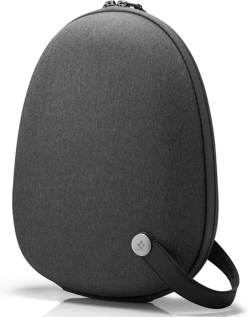 Spigen KLASDEN Pouch AirPods Max - Houtskool Grijs - 8809756647642 - afbeelding 3 van 6