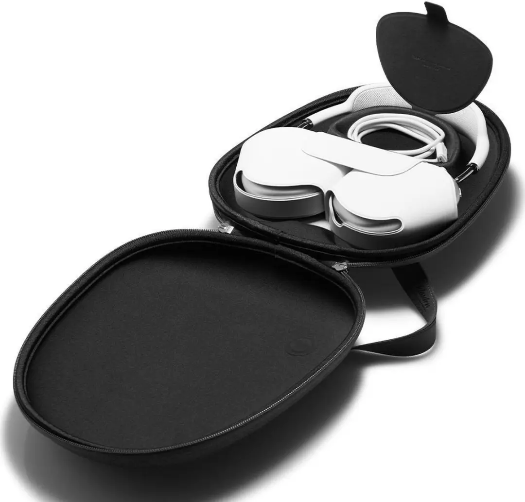 Spigen KLASDEN Pouch AirPods Max - Houtskool Grijs - 8809756647642 - afbeelding 5 van 6