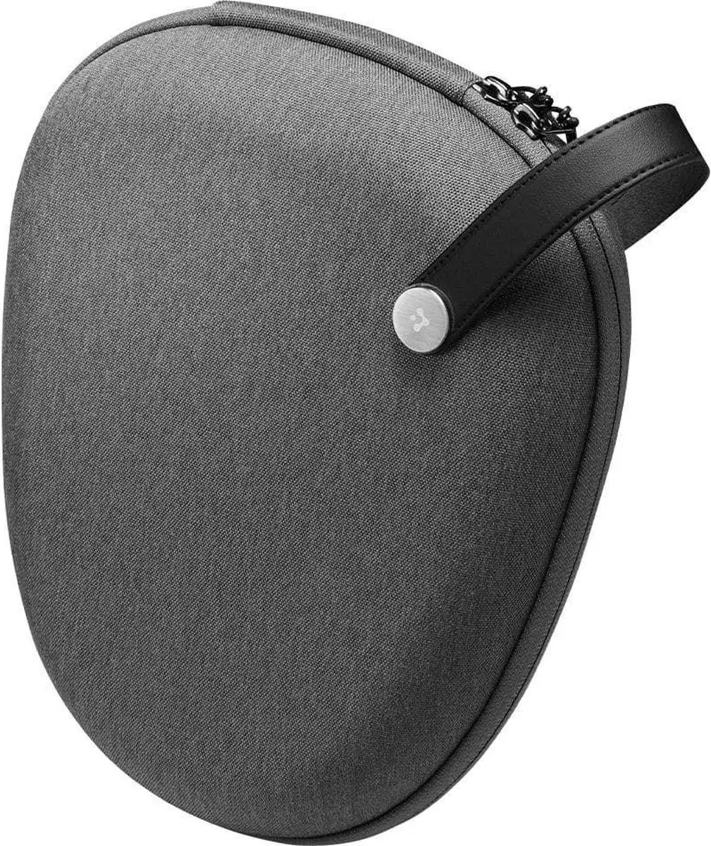 Spigen KLASDEN Pouch AirPods Max - Houtskool Grijs - 8809756647642 - afbeelding 6 van 6