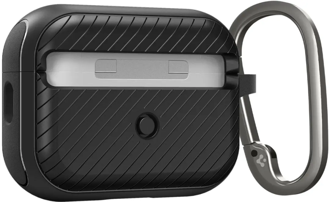 Spigen Mag Fit ACS05484 Hoesje - AirPods Pro 2 - Zwart - afbeelding 2 van 6
