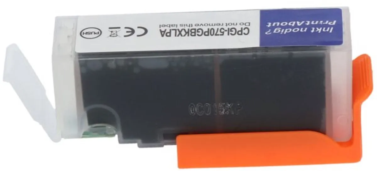 PrintAbout PGI-570PGBK Inktcartridge - Zwart