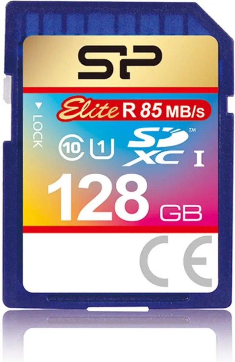 Silicon Power SP128GBSDXAU1V10 SDXC Geheugenkaart 128GB
