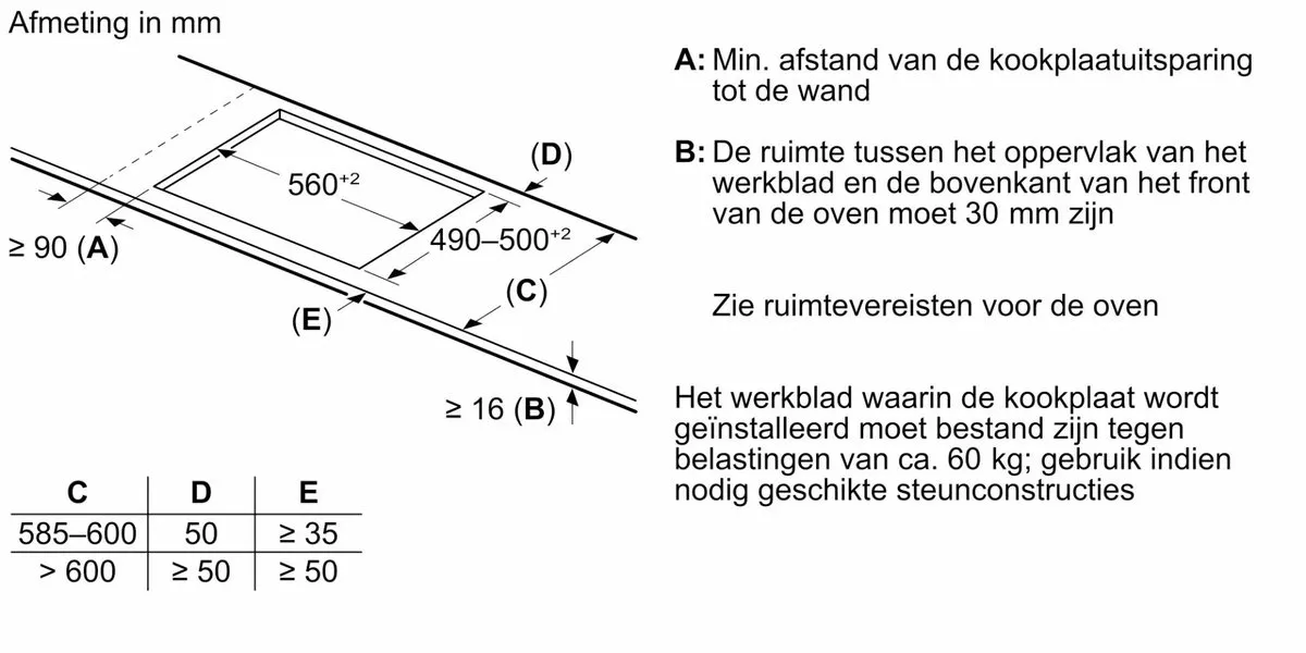 Siemens iQ500 ED751HSB1E Inbouw Inductiekookplaat 71cm - 4 Zones - Zwart