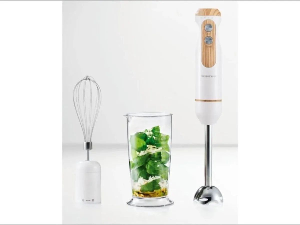 Silvercrest Staafmixer 600W Wit - 3-in-1