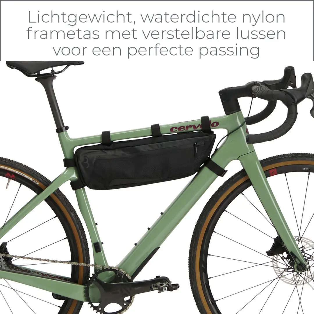 BBB Cycling MiddleMate BSB-142 Bikepacking Fietstas 4.3L - Zwart