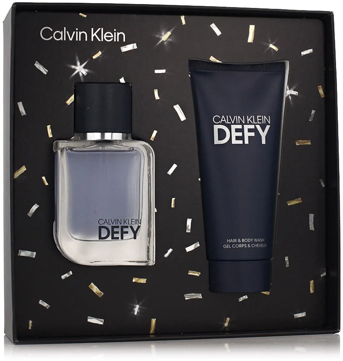 Calvin Klein Defy Parfumset - 100ml + Douchegel