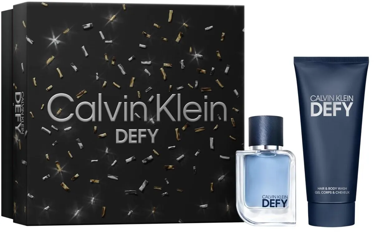 Calvin Klein Defy Parfumset - 100ml + Douchegel