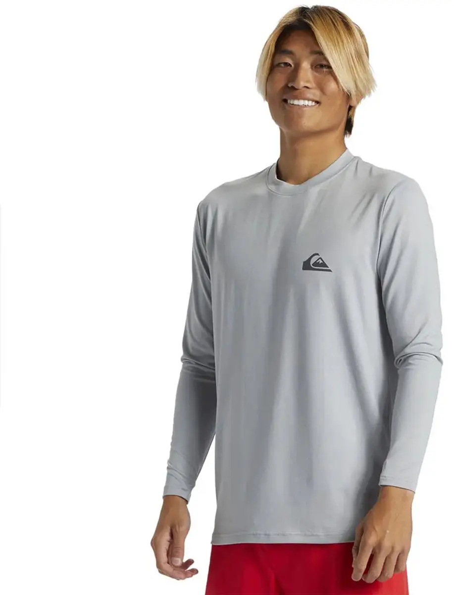 Quiksilver Everyday Surf Rash Guard - Grijs S