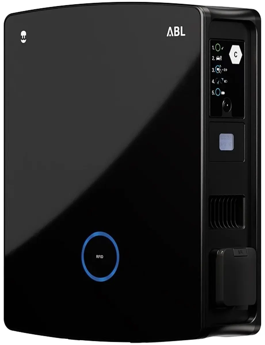 Wallbox eM4 Single Controller laadpaal 22kW MID socket