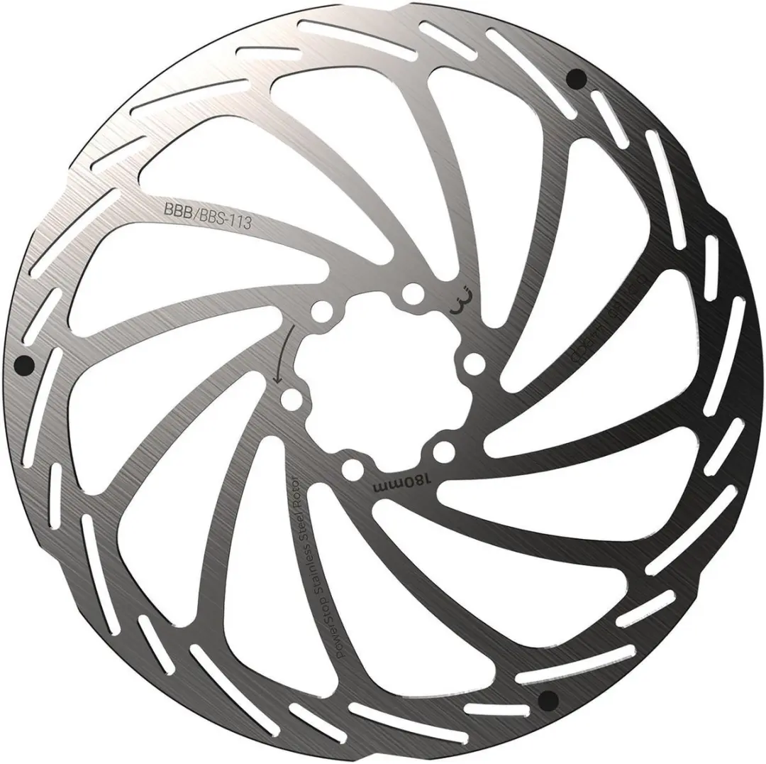 BBB Cycling Schijfrem PowerStop 6-gaats Remschijf BBS-113