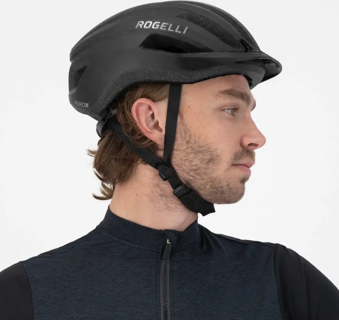 Rogelli Ferox II Dames/Heren Fietshelm - Zwart