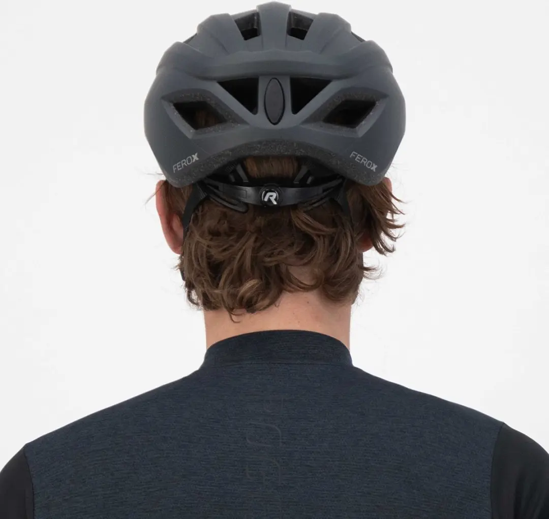 Rogelli Ferox II Dames/Heren Fietshelm - Zwart