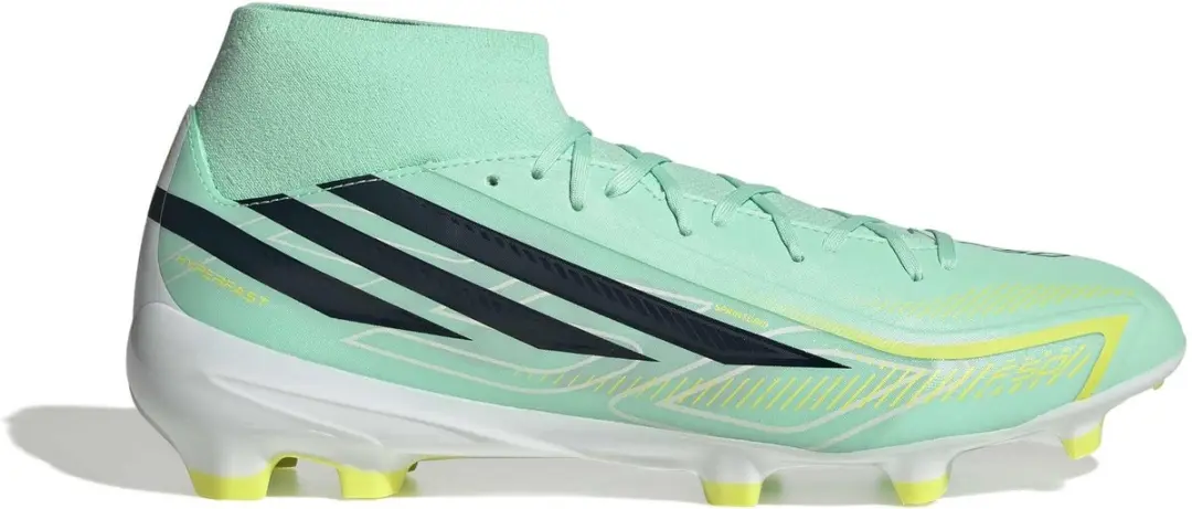 adidas F50 Hyperfast League Mid FG - Voetbal Schoen Groen - 42