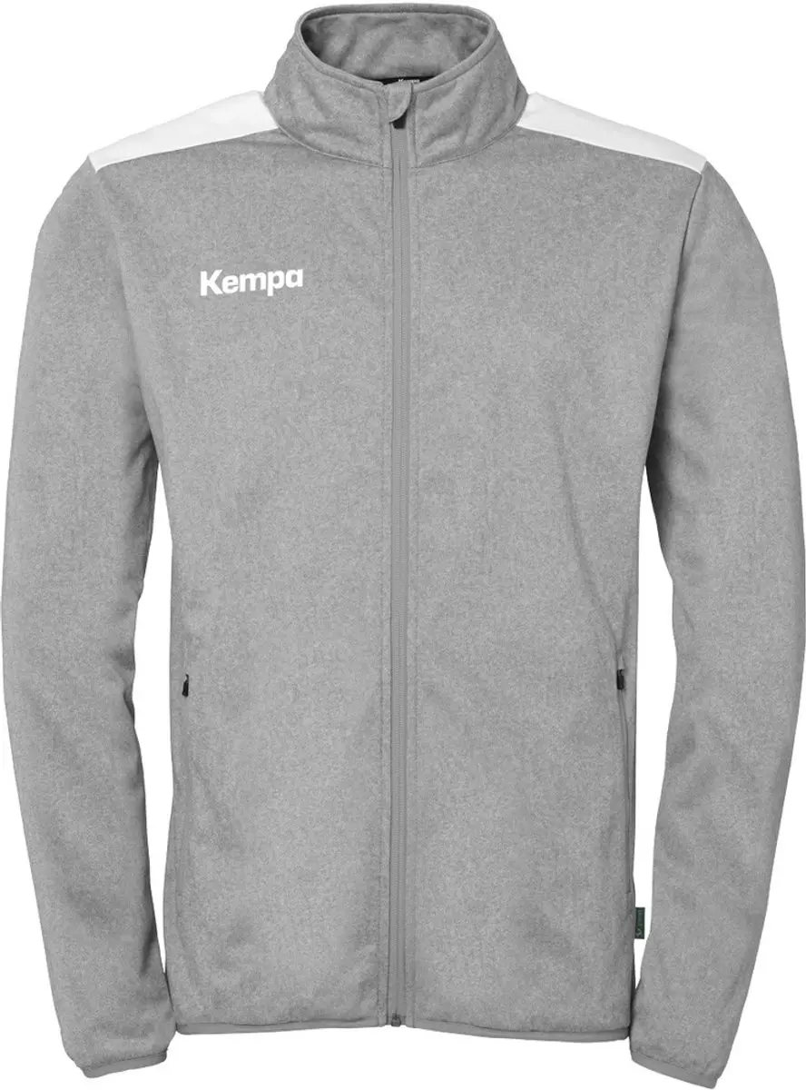 Kempa Emotion 27 Poly-Jack 2005125 - Trainingsjack - 164/ Schwarz-Weiß