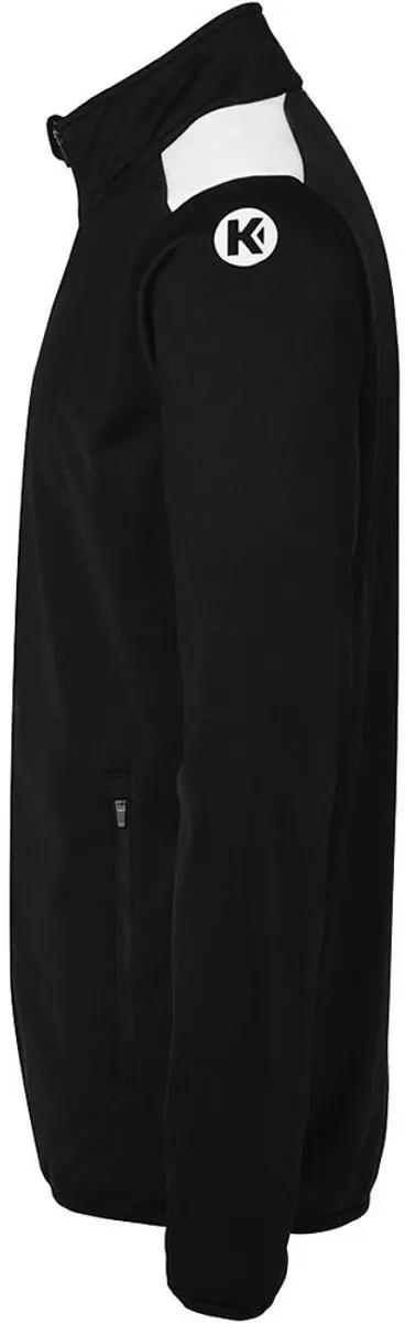 Kempa Emotion 27 Poly-Jack 2005125 - Trainingsjack - 164/ Schwarz-Weiß