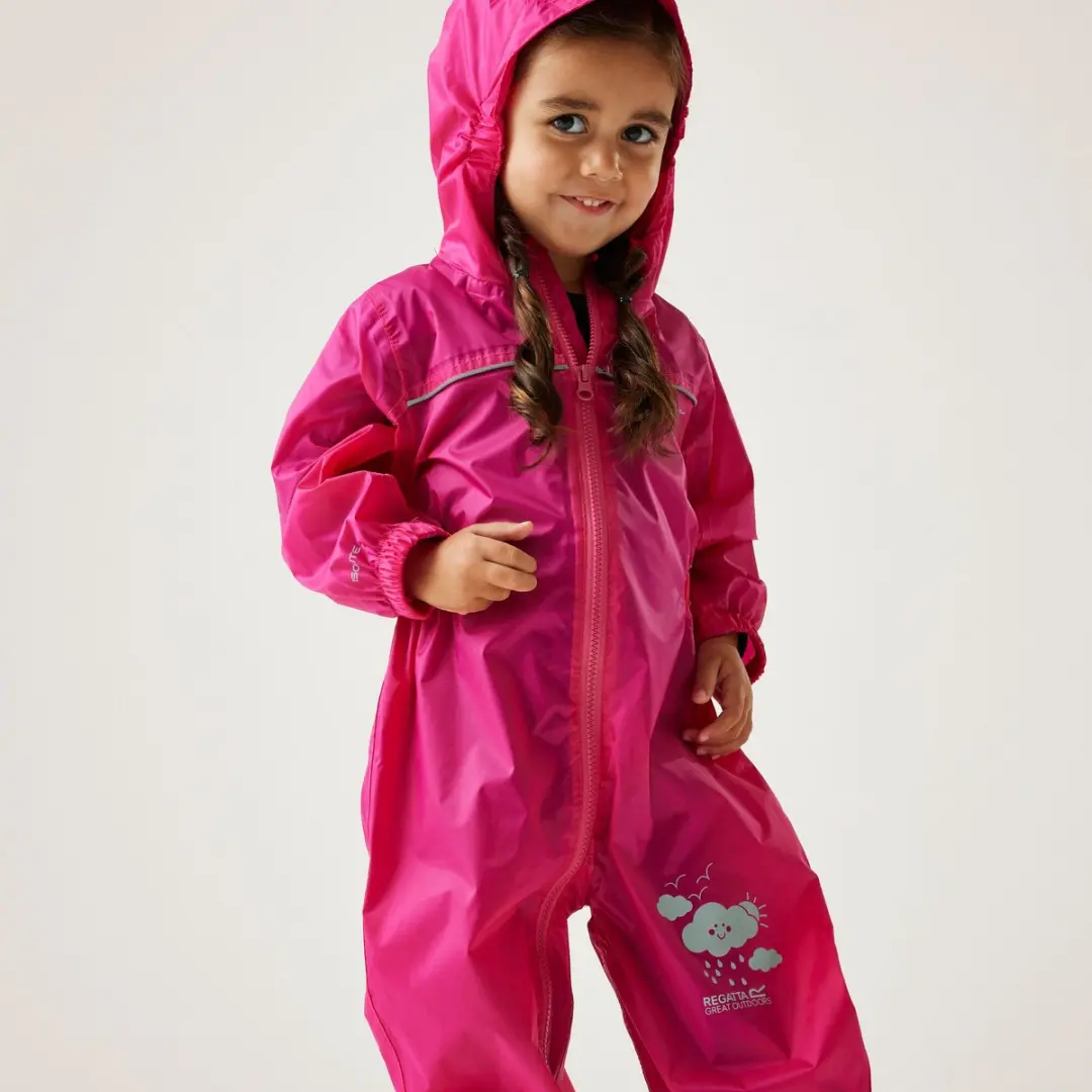 Regatta Puddle IV Regenpak RKW156 - 110 - Roze