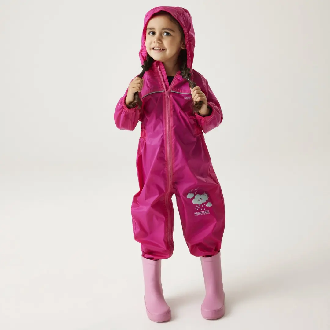 Regatta Puddle IV Regenpak RKW156 - 110 - Roze