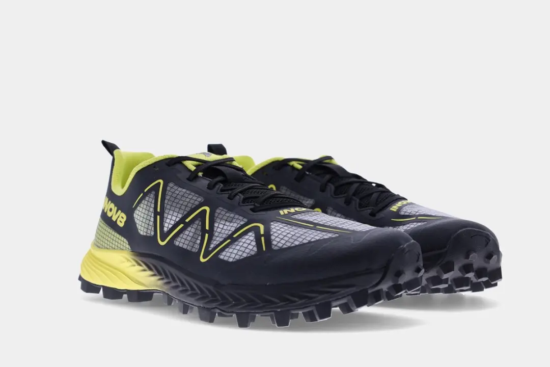 Inov-8 MudTalon Speed Trailhardloopschoenen - Zwart/Geel - afbeelding 5 van 6