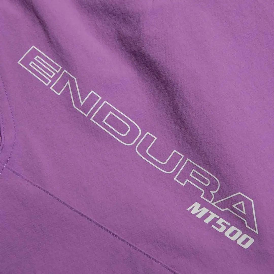 Endura MT500 Jr Burner Korte Broek - Paars - 116/128