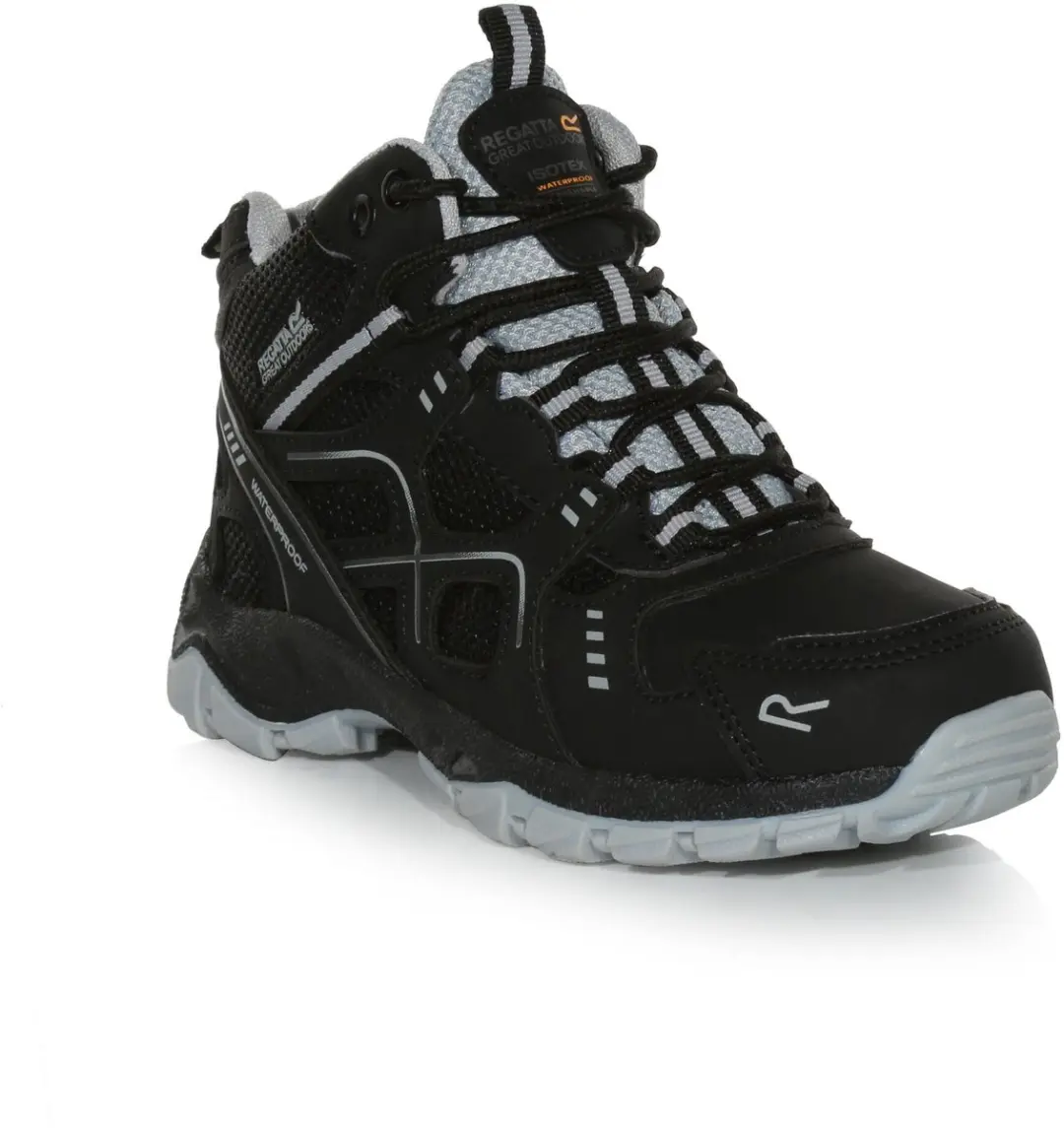 Regatta Vendeavour Boot Kids Waterproof Hiking Boots - 39 - Zwart