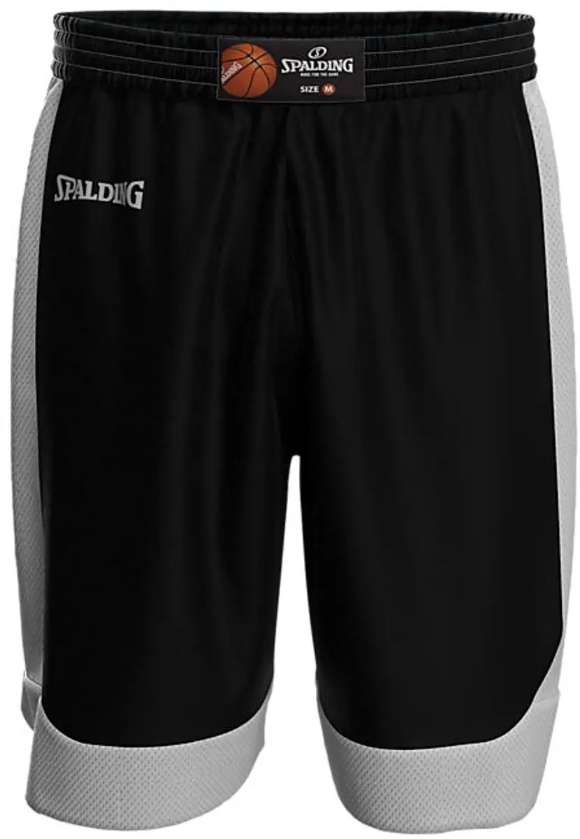 Spalding Hustle Short 152 - Zwart/Wit/Multikleur