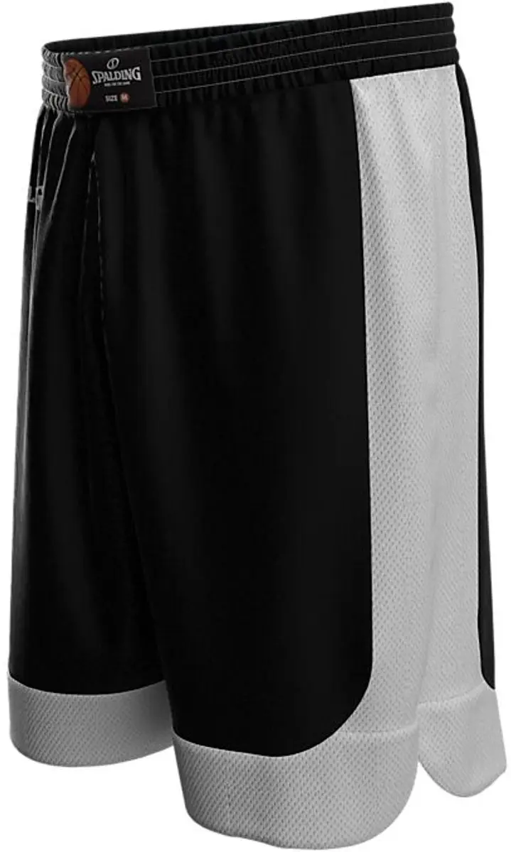Spalding Hustle Short 152 - Zwart/Wit/Multikleur