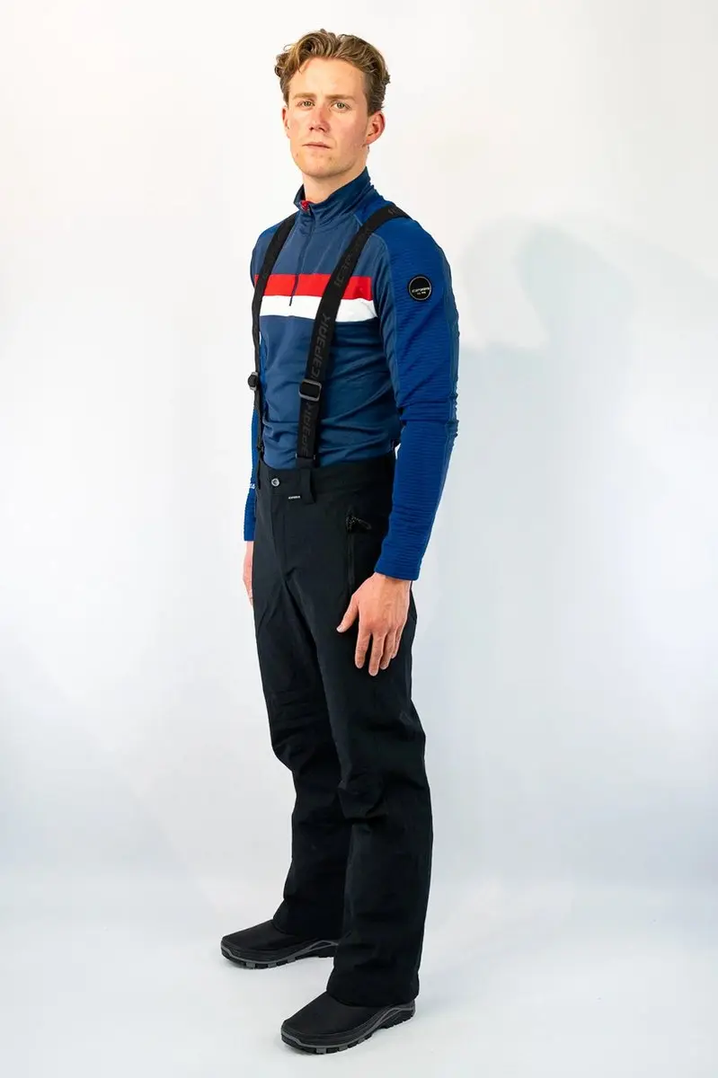 Icepeak Freiberg Skibroek Heren XL - 10.000 g Ademend - Zwart - afbeelding 5 van 6