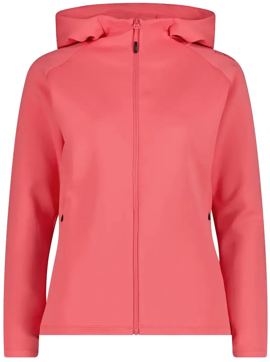 CMP Full Zip Hoodie Dames - Magenta - L - afbeelding 3 van 4