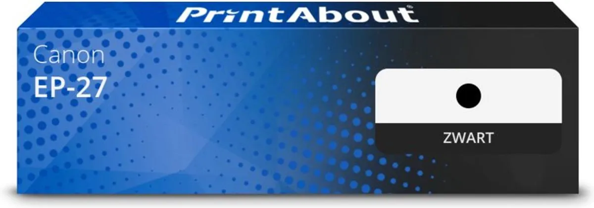 PrintAbout Canon EP-27-PA Toner - Zwart - 3.000 Pagina's