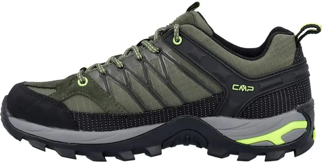 CMP Rigel Low WP 3Q54457 Wandelschoenen - 42 - Jungle/Yellow Fluo - afbeelding 4 van 6