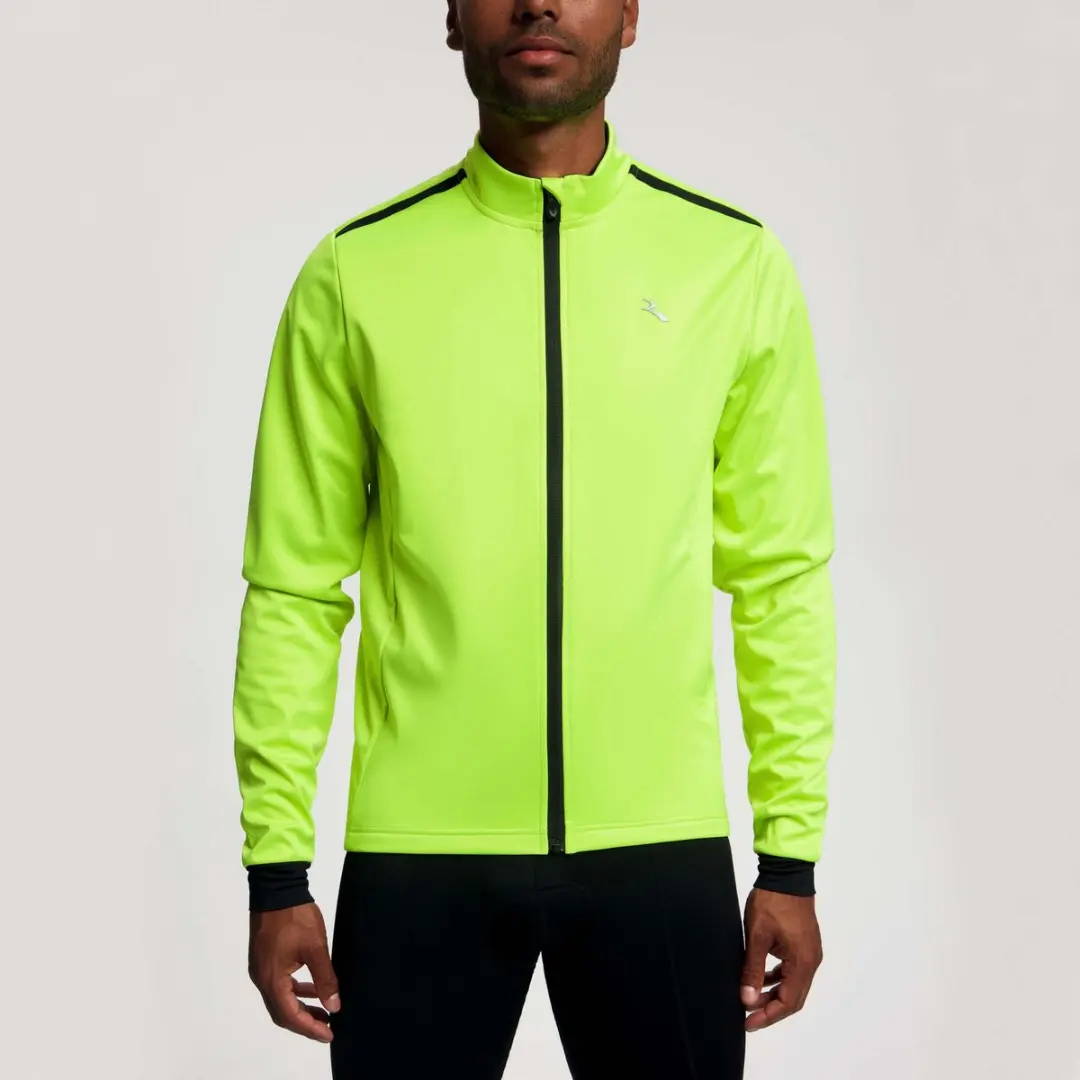Rogelli Core Heren Fietsjack - Fluor/Zwart