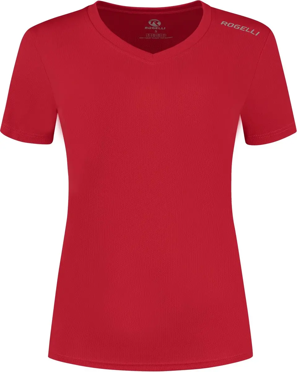 Rogelli Promo Dames Hardloopshirt M - Rood - afbeelding 6 van 6
