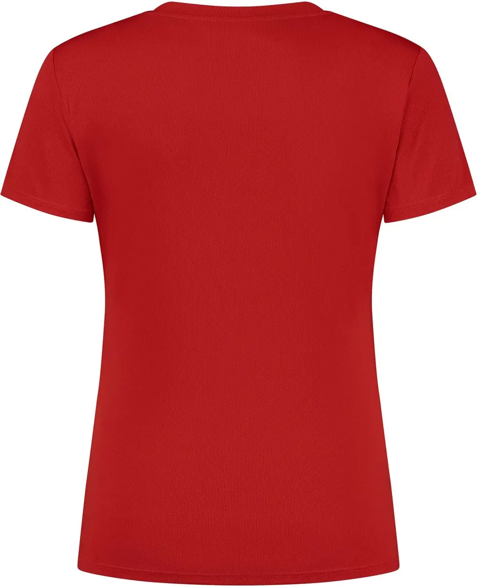 Rogelli Promo Dames Hardloopshirt M - Rood - afbeelding 3 van 6