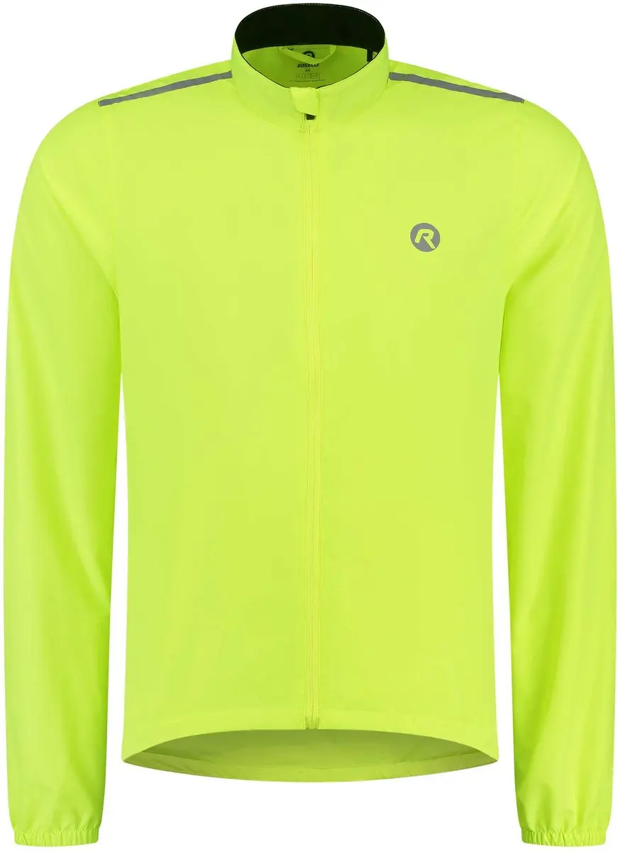 Rogelli Core Heren Fietsjack XL - Winddicht - Fluor