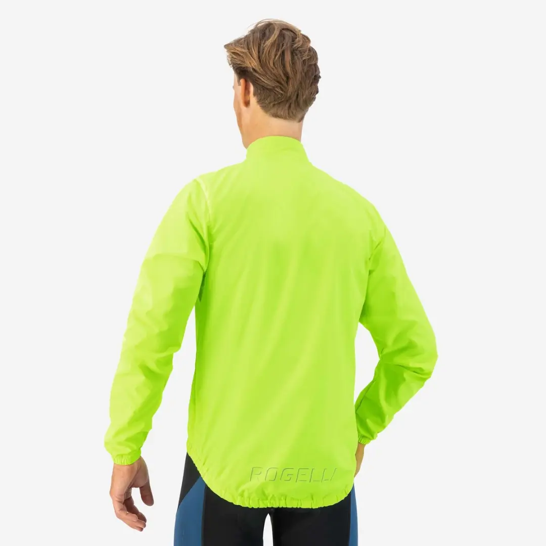 Rogelli Core Heren Fietsjack XL - Winddicht - Fluor